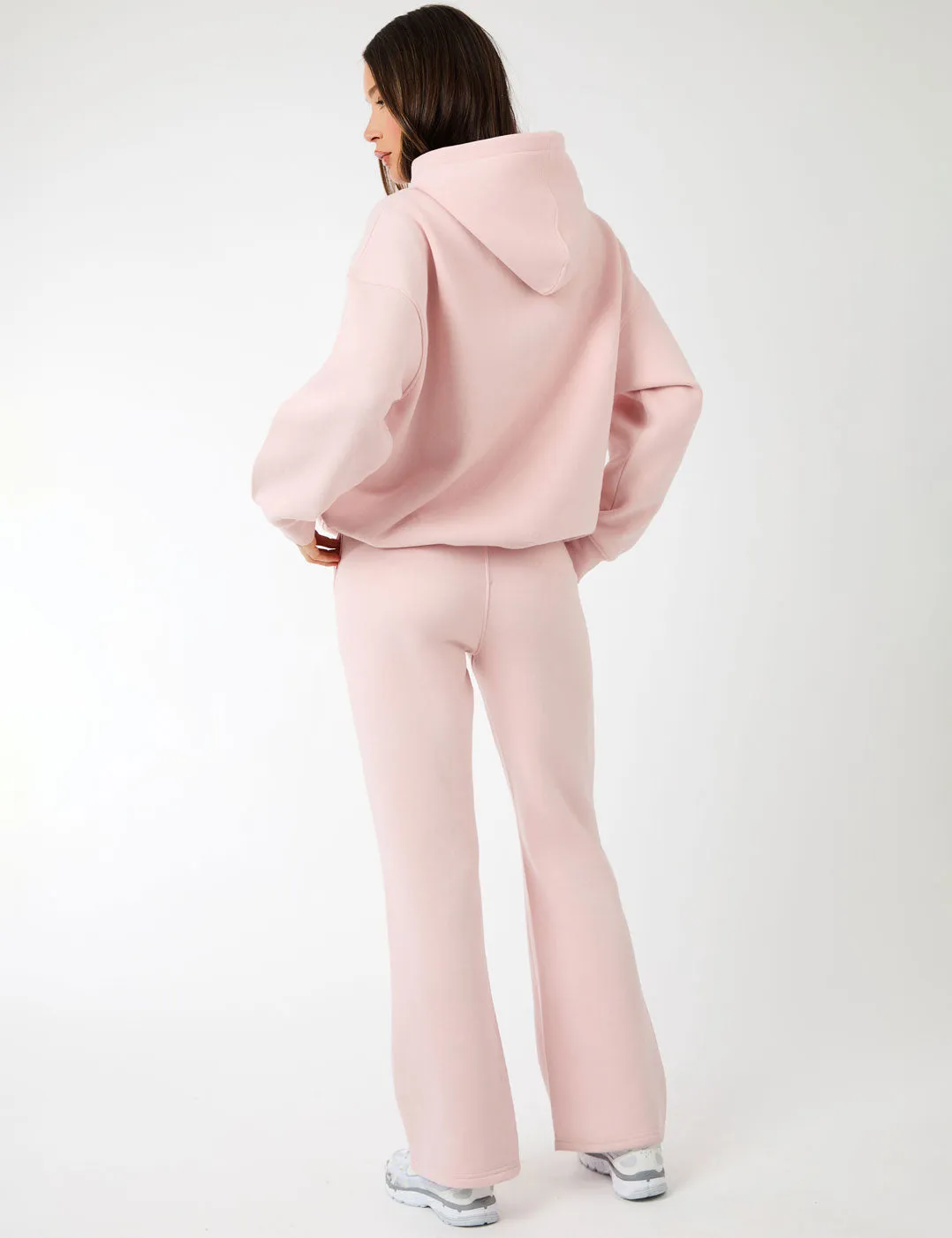 Kaiia Slogan Oversized Hoodie Dusty Pink sold by Public Desire product image thumbnail 5