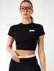 Kaiia Label Logo Exposed Waistband Wide Leg Joggers Black sold by Public Desire
