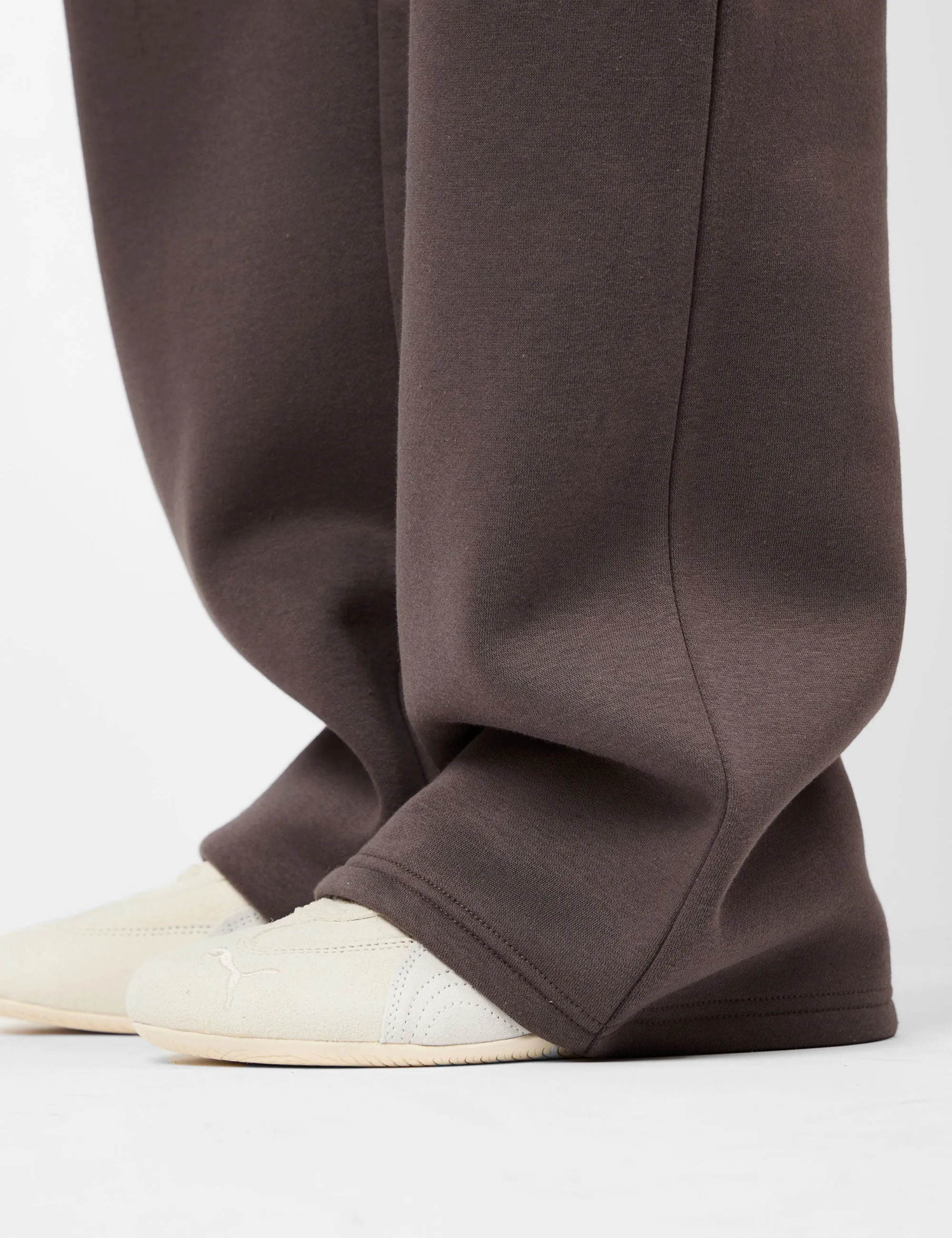 Kaiia Logo Wide Leg Joggers Mink sold by Public Desire product image thumbnail 5