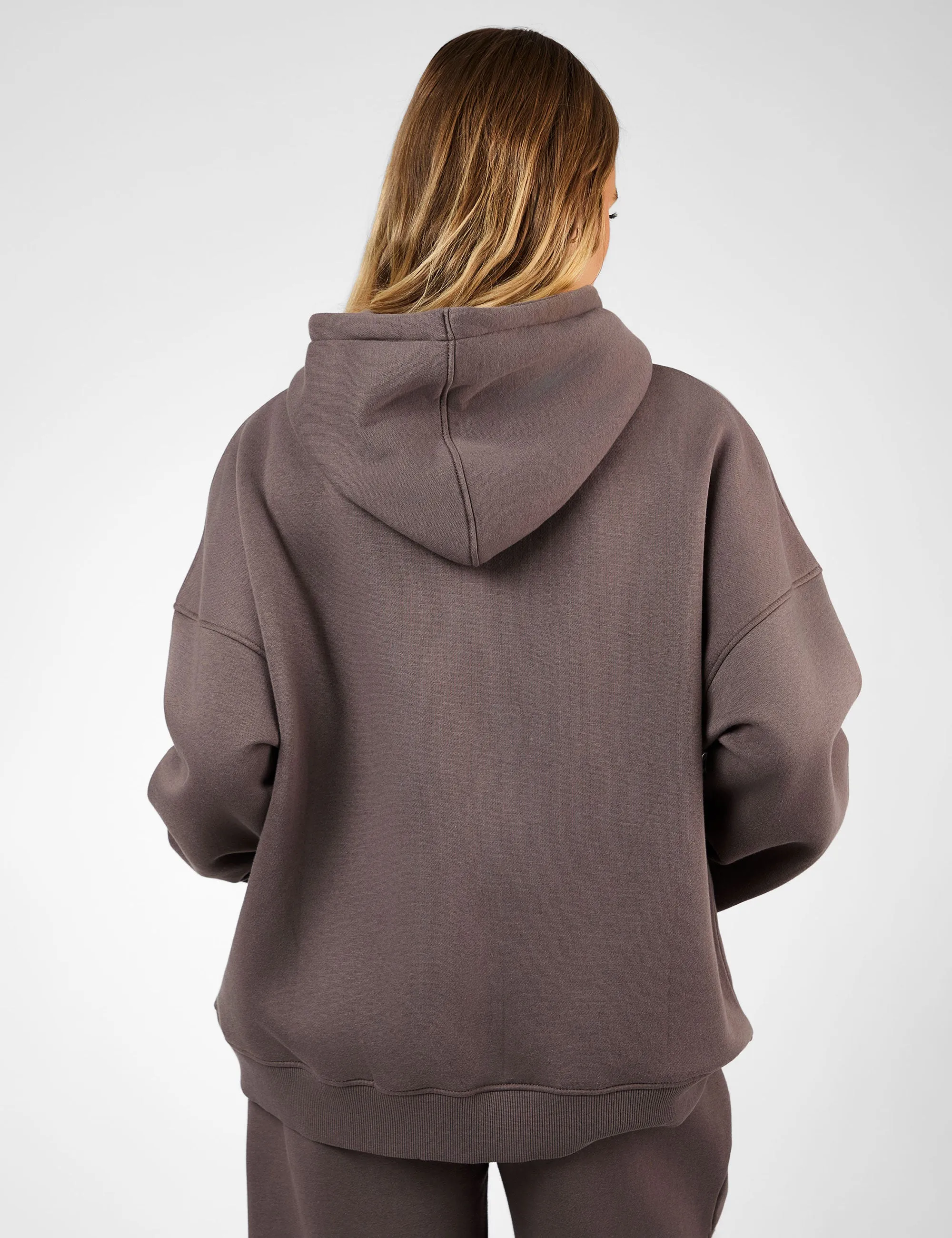 Kaiia Slogan Oversized Hoodie Mink sold by Public Desire product image thumbnail 2