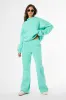 Kaiia Logo Wide Leg Joggers Spearmint sold by Public Desire