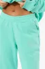 Kaiia Logo Wide Leg Joggers Spearmint sold by Public Desire