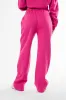 Kaiia Logo Wide Leg Joggers Bright Pink sold by Public Desire