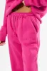 Kaiia Logo Wide Leg Joggers Bright Pink sold by Public Desire