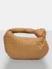 The Blame Tan Woven PU Knot Detail Mini Grab Bag sold by Public Desire