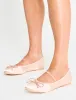 Alexia Pink Wide Fit Satin Flat Ballet Pumps sold by Public Desire
