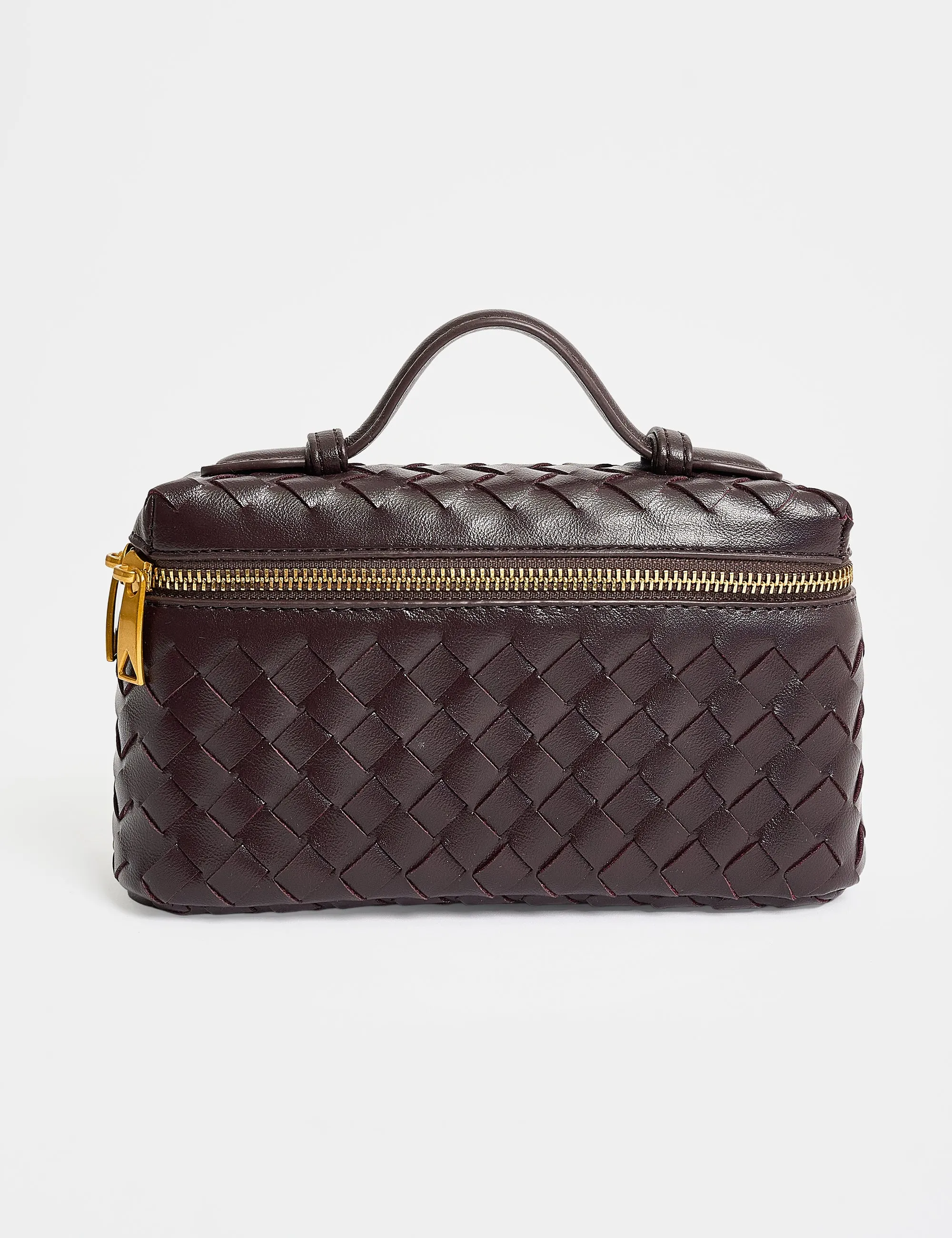 The Maddie Chocolate Brown Weave Cross Body Bag sold by Public Desire product image thumbnail 4