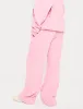 Kaiia Slogan Wide Leg Joggers Rose Pink sold by Public Desire