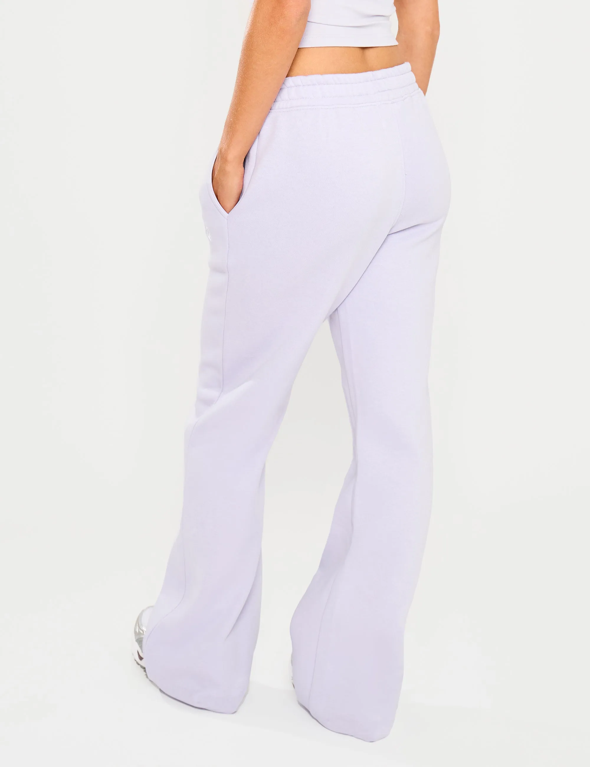 Kaiia Slogan Wide Leg Joggers Dusty Lilac sold by Public Desire product image thumbnail 2