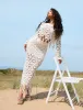 Crochet Maxi Skirt Cream sold by Public Desire