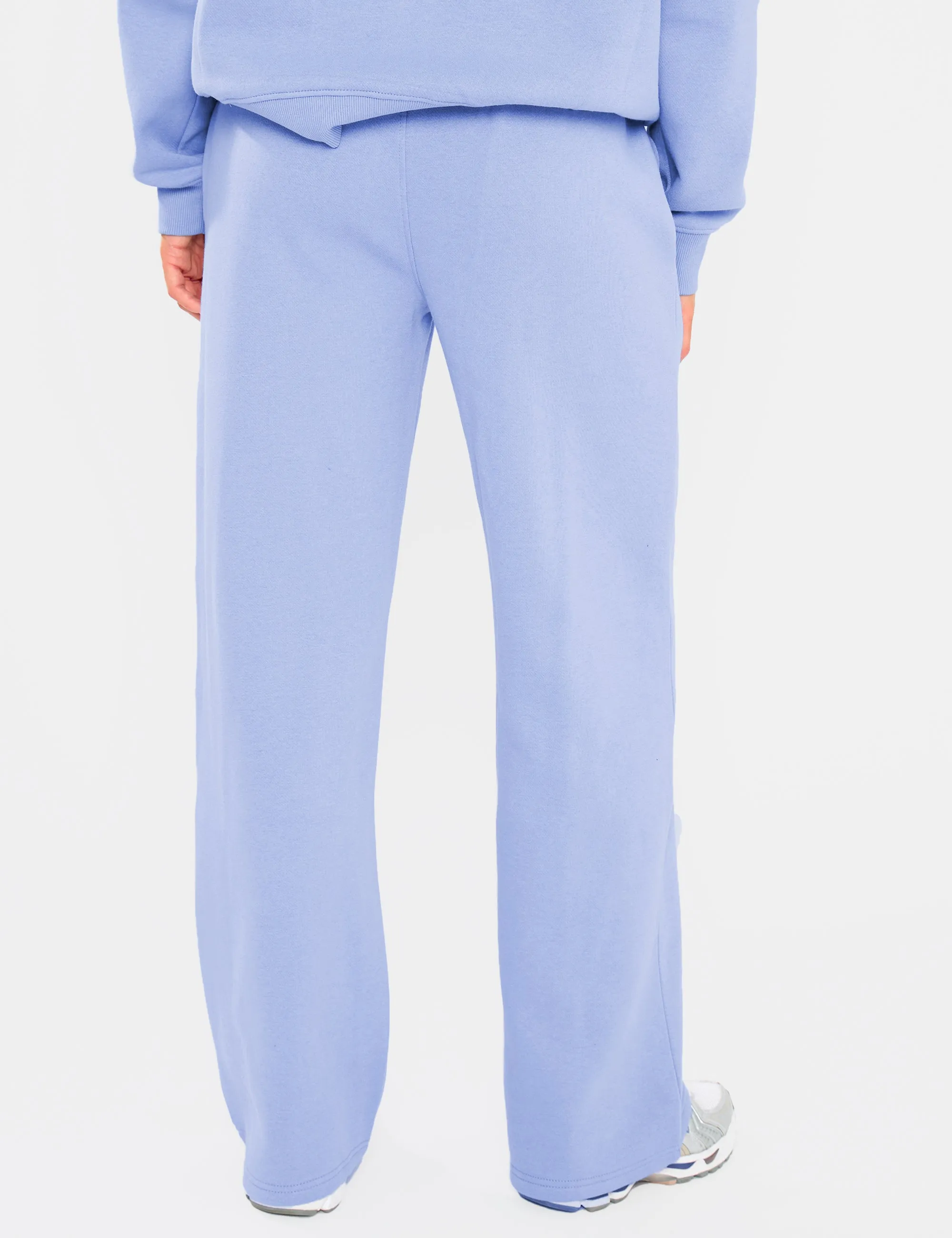 Kaiia Logo Wide Leg Joggers Cornflower Blue sold by Public Desire product image thumbnail 3