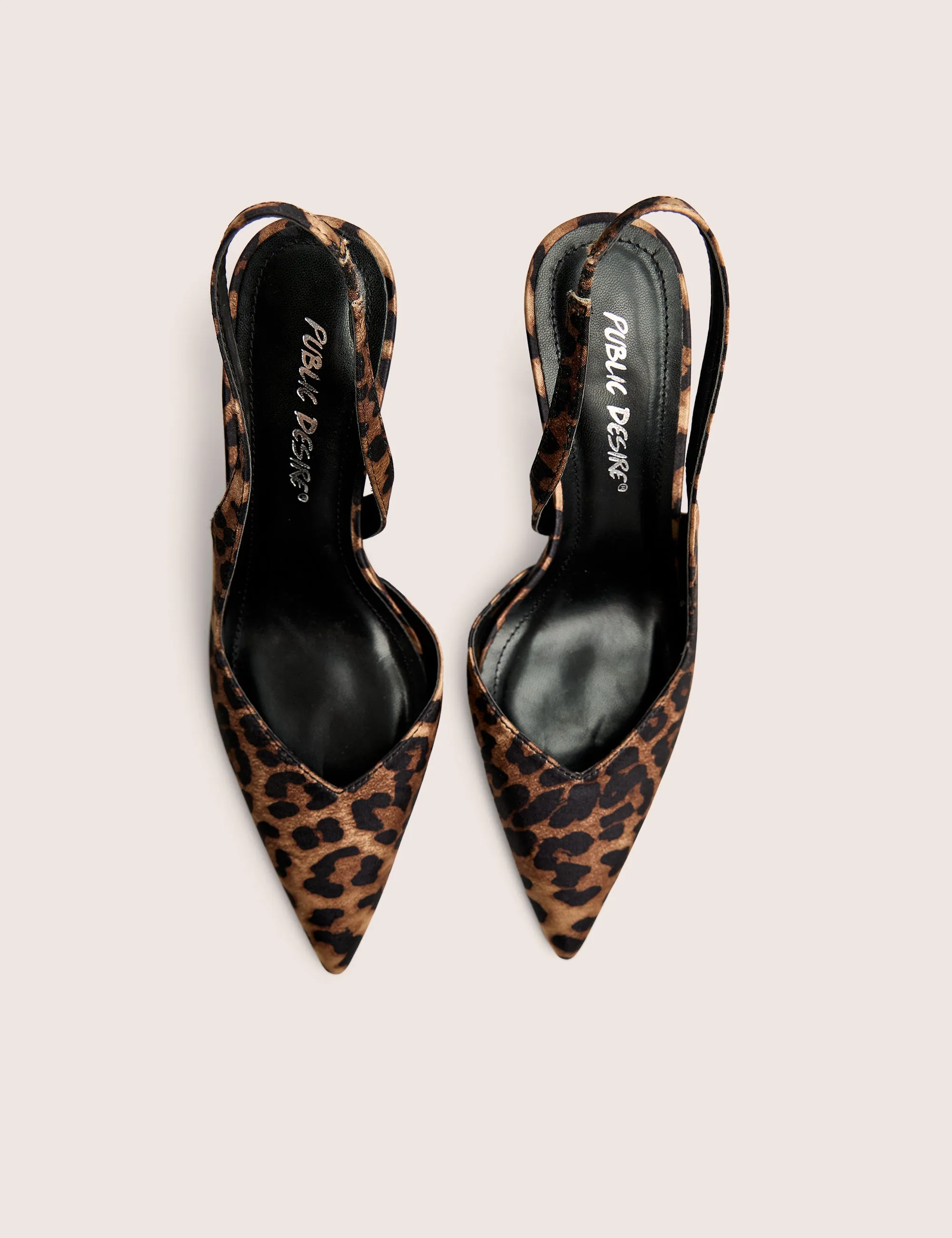 Extra Leopard Slingback Court High Heels sold by Public Desire product image thumbnail 2