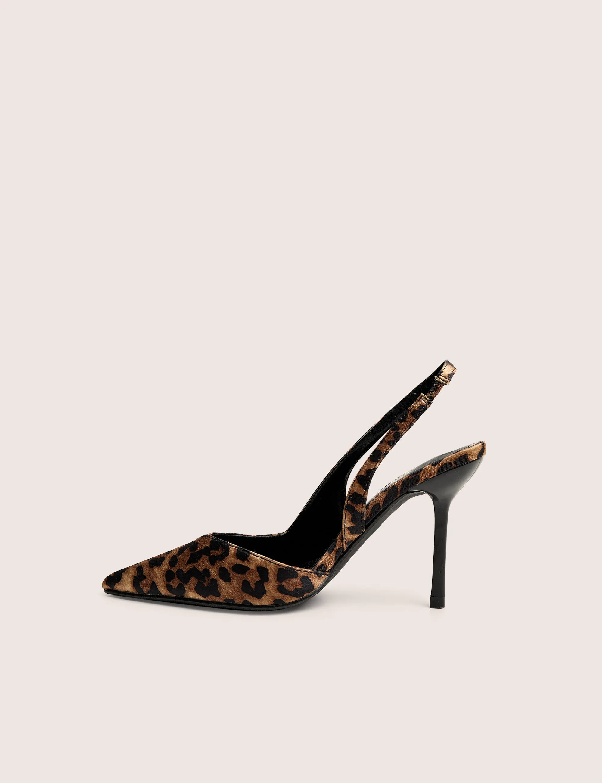 Extra Leopard Slingback Court High Heels sold by Public Desire