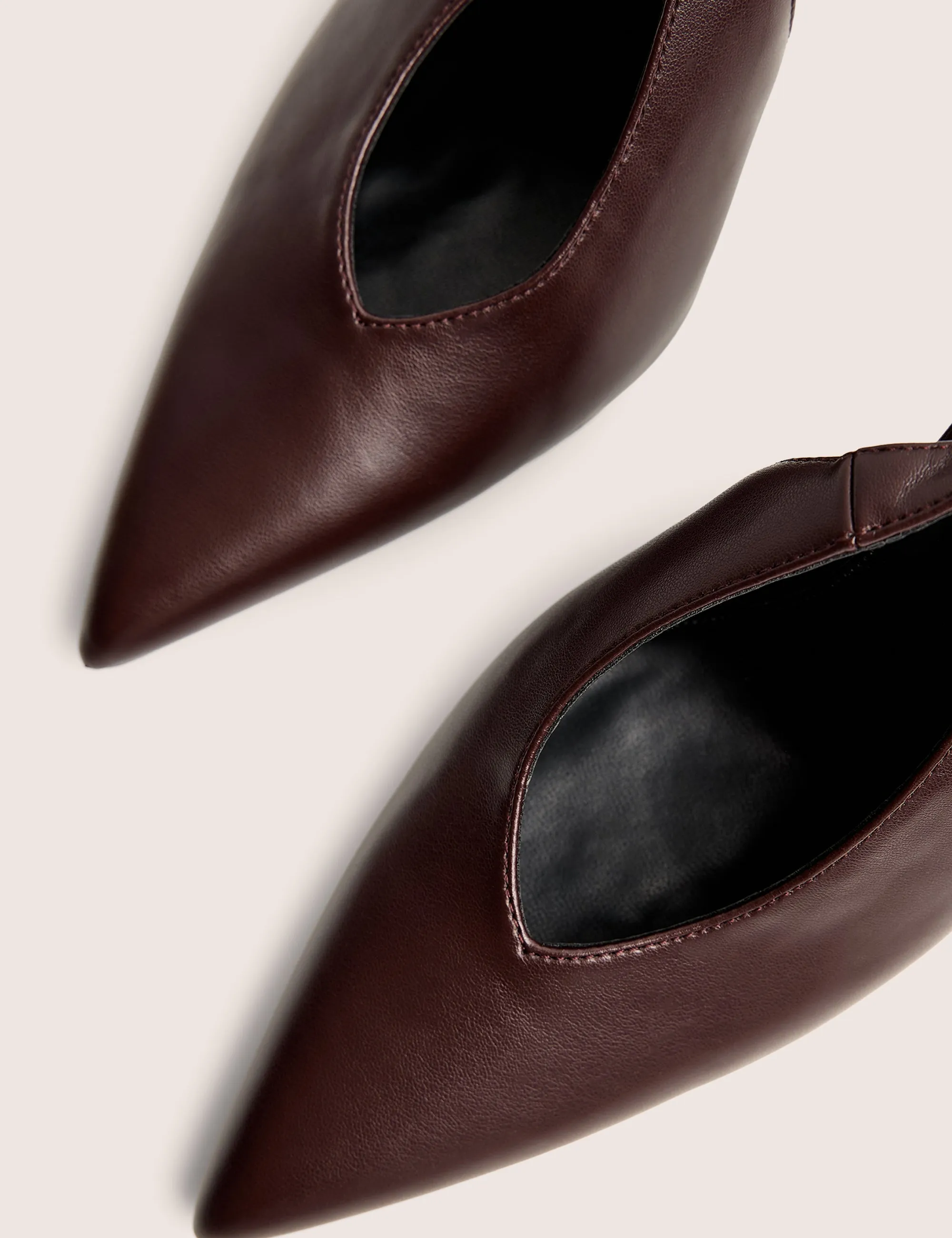 Tatti Burgundy Slingback Court Heel sold by Public Desire product image thumbnail 4