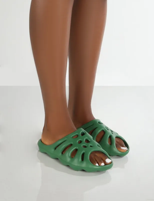 Saint Green Foam Slider made by Public Desire