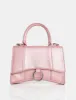 The Luana Iridescent Pink Mini Bag sold by Public Desire