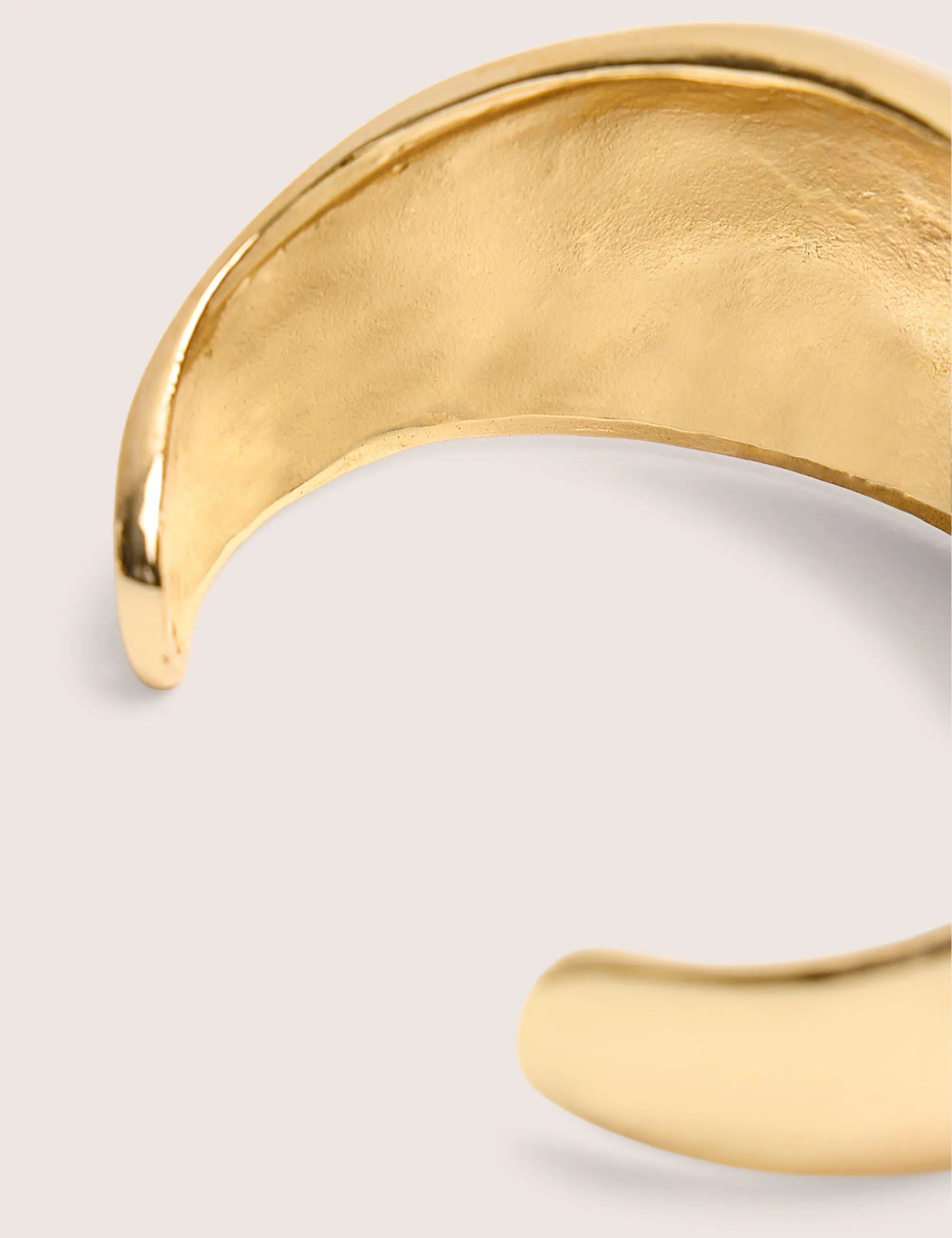 Thick Single Cuff Bracelet Gold sold by Public Desire product image thumbnail 3