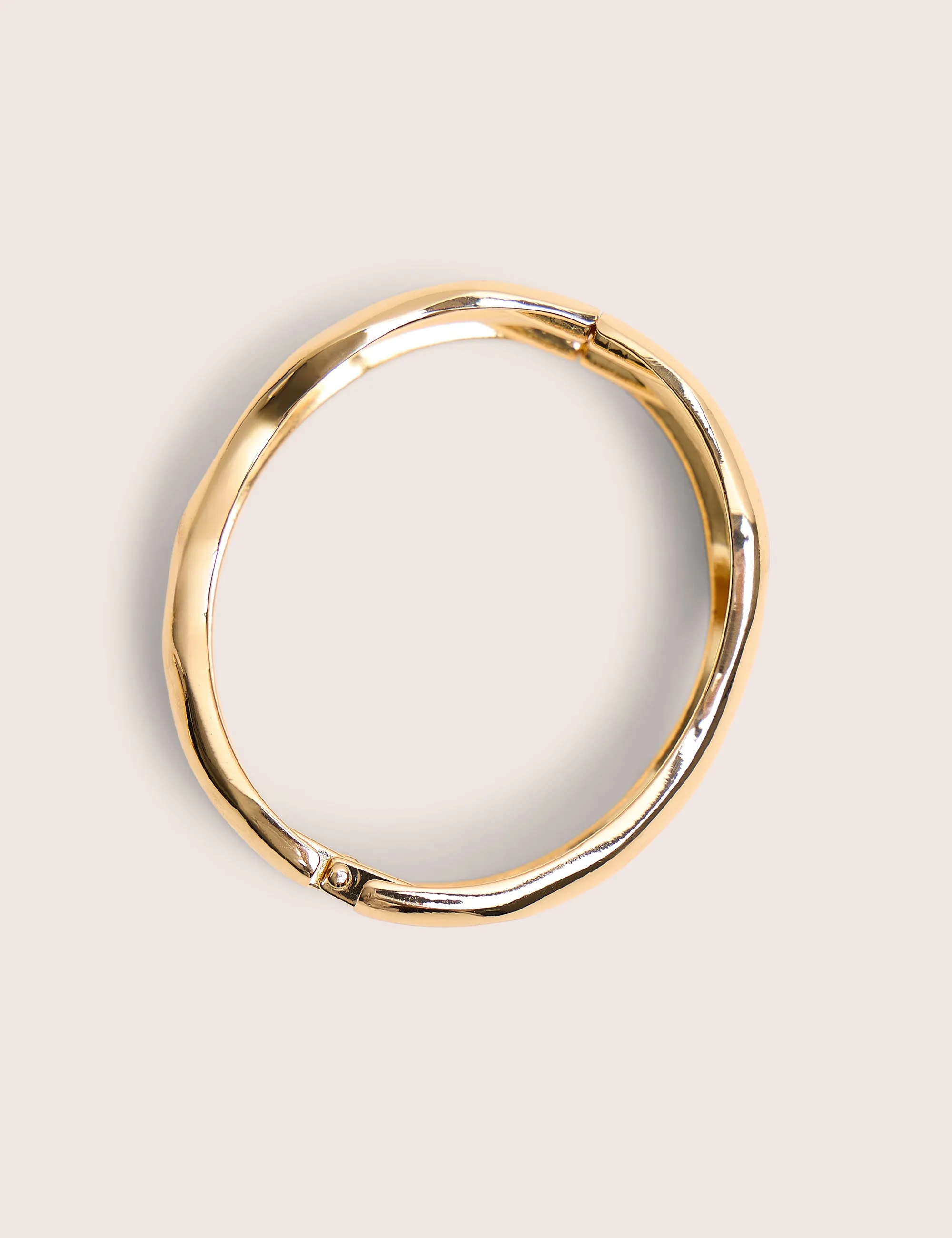 Chunky Single Clasp Bangle Gold sold by Public Desire product image thumbnail 3