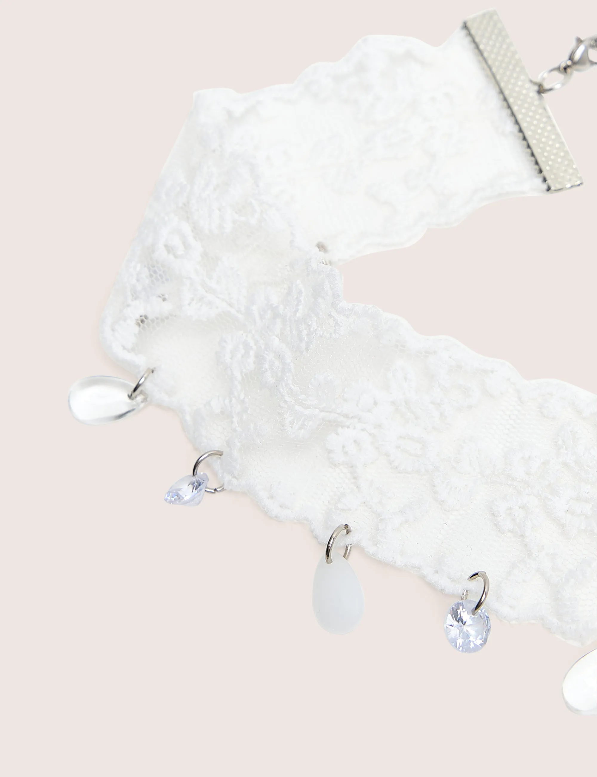 Lace Choker With Embellished Detail sold by Public Desire product image thumbnail 2