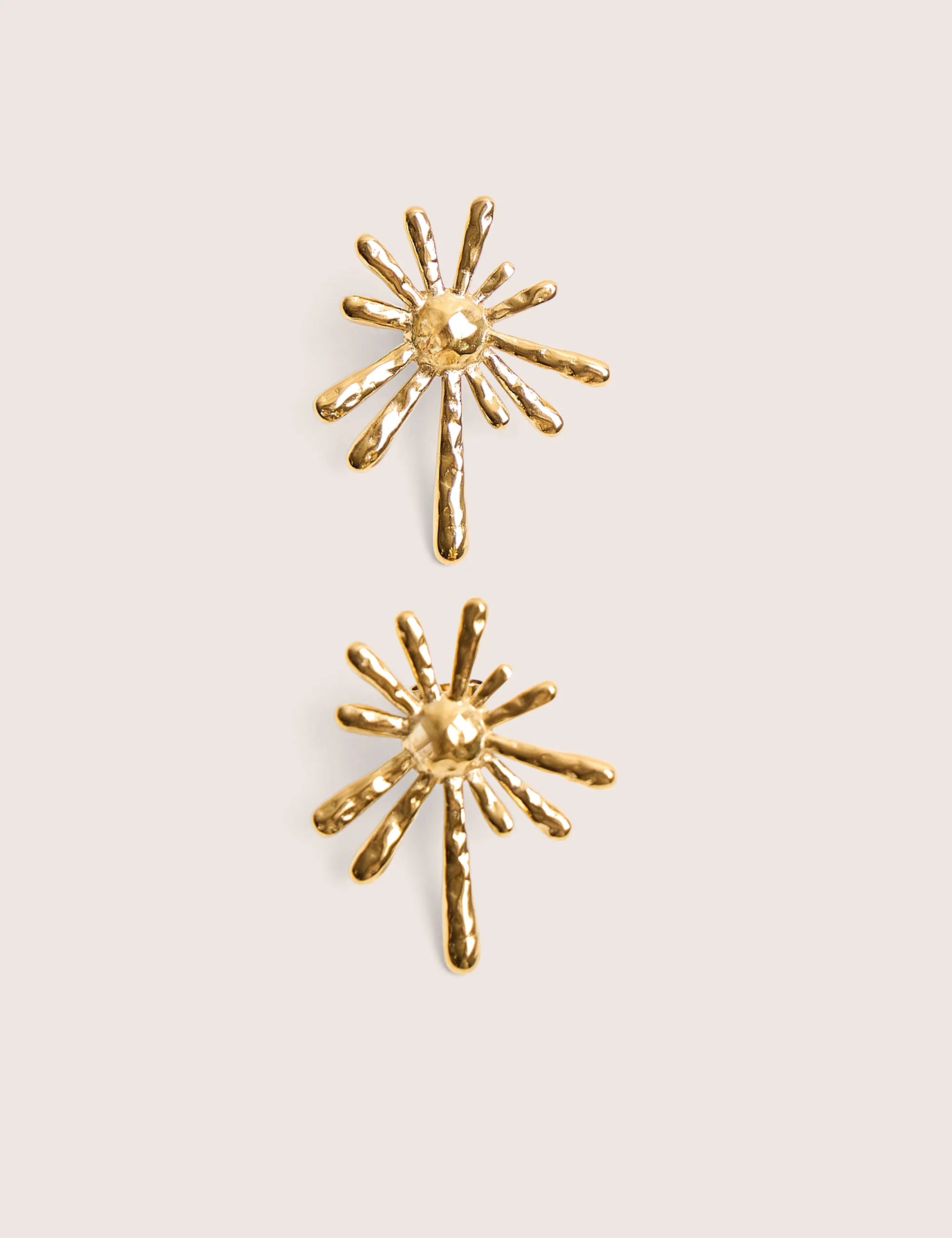 Gold Plated Abstract Star Earrings sold by Public Desire product image thumbnail 2