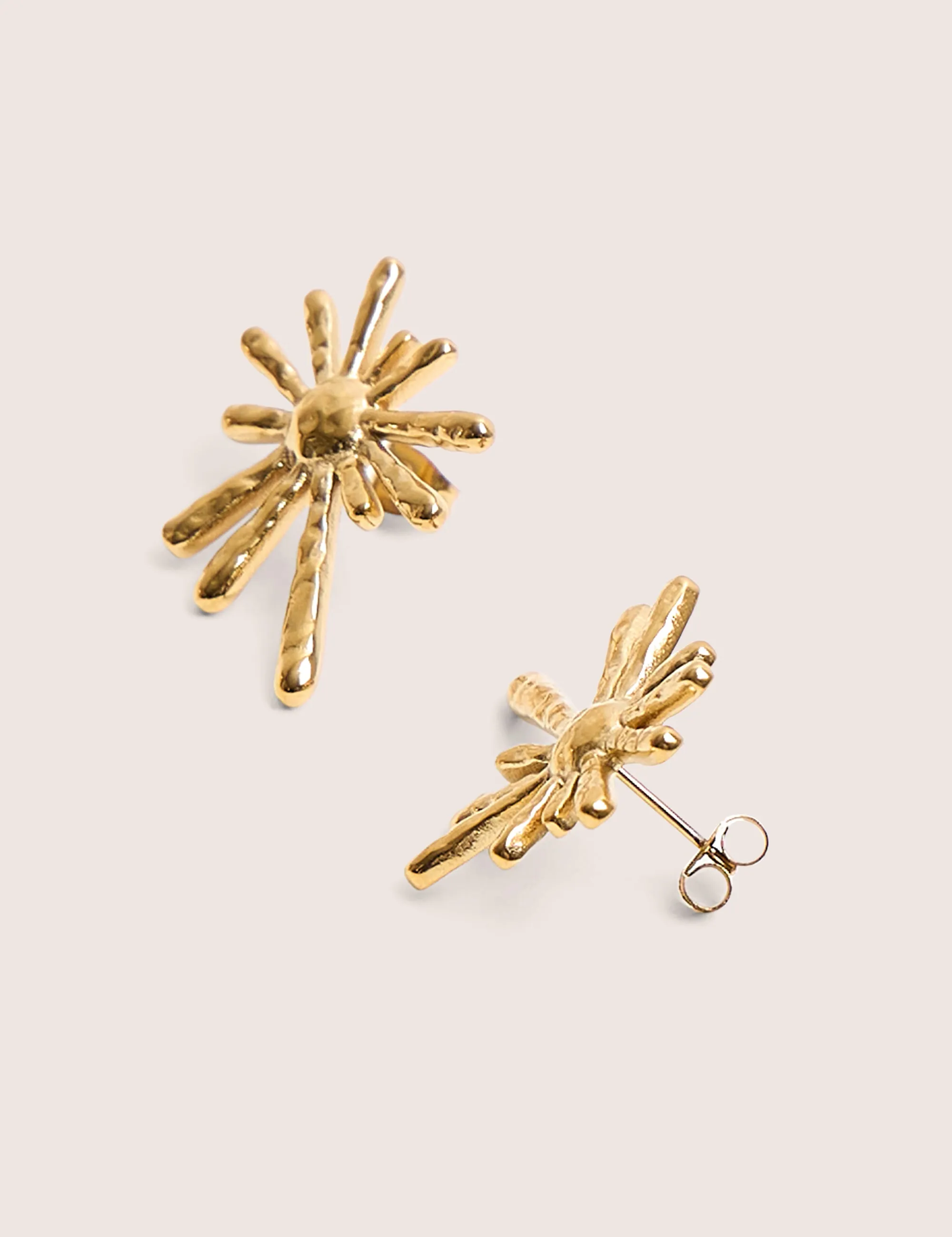 Gold Plated Abstract Star Earrings sold by Public Desire product image thumbnail 3