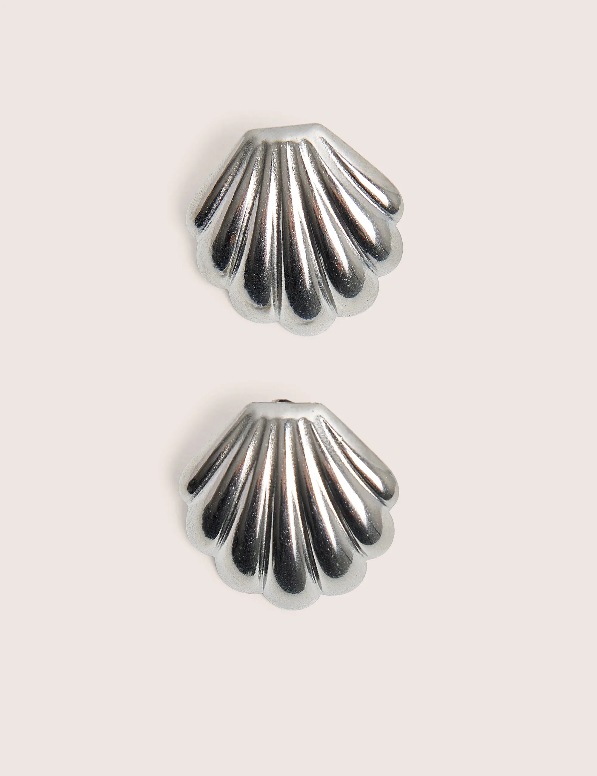 Shell Detail Earrings Silver sold by Public Desire product image thumbnail 2