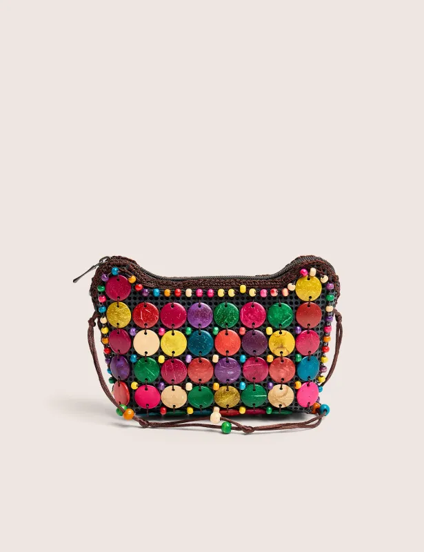 Beaded Multi Crossbody Bag made by Public Desire