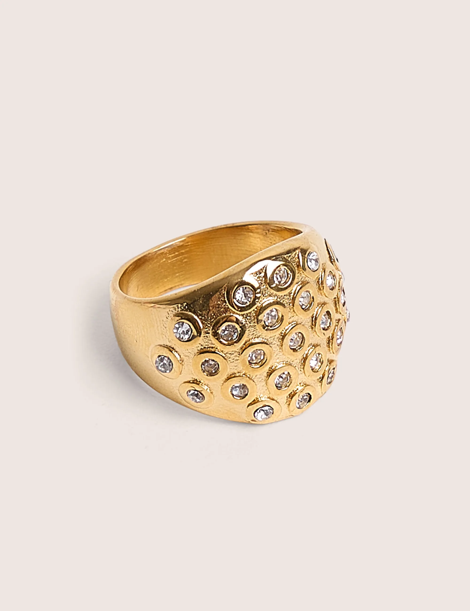 Gold Ring With Diamante Detail sold by Public Desire product image thumbnail 3