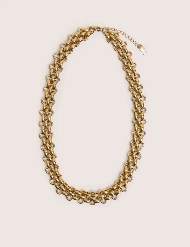 Public Desire Chunky Gold Necklace made by Public Desire