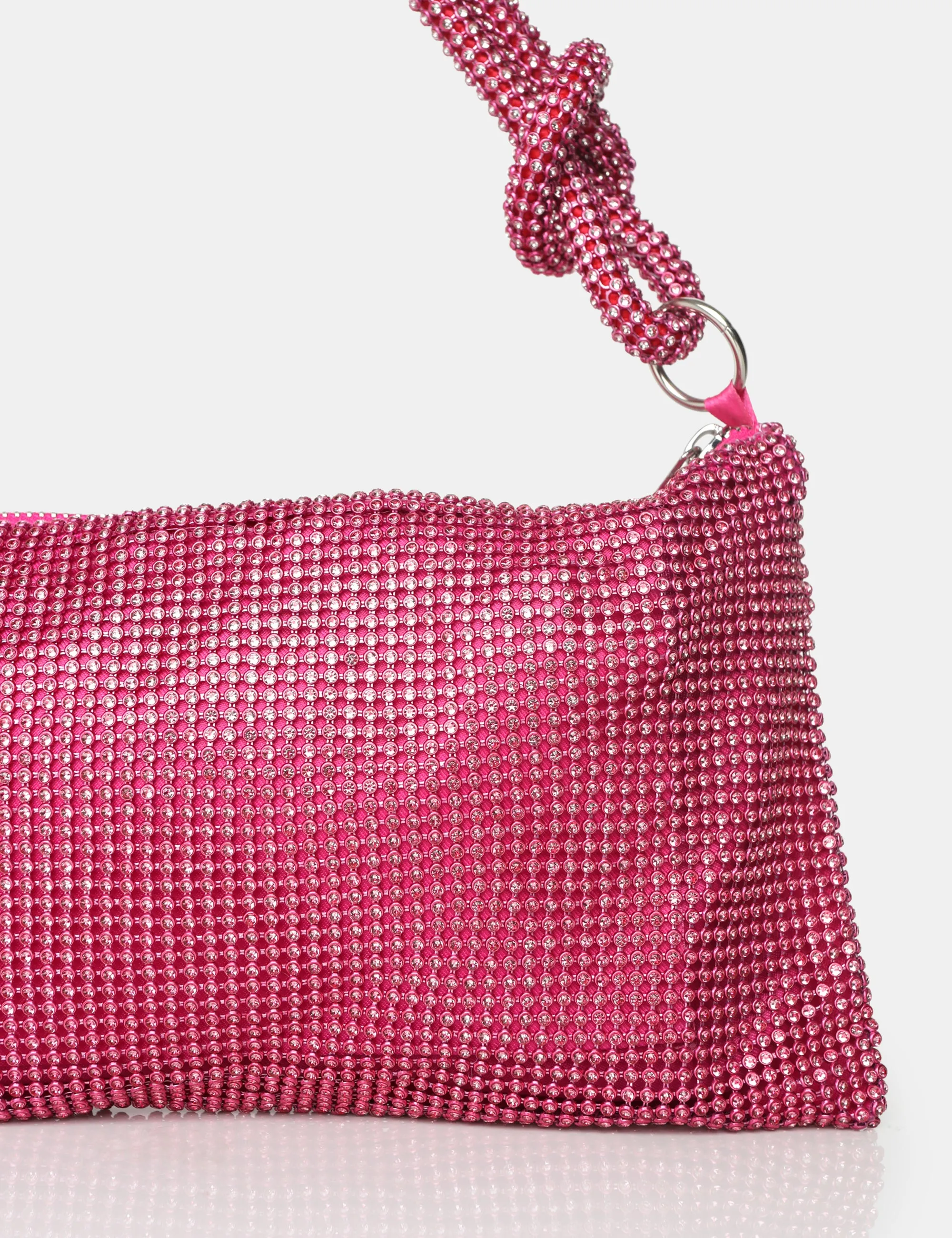 The Lillia Pink Diamante Bag sold by Public Desire product image thumbnail 3