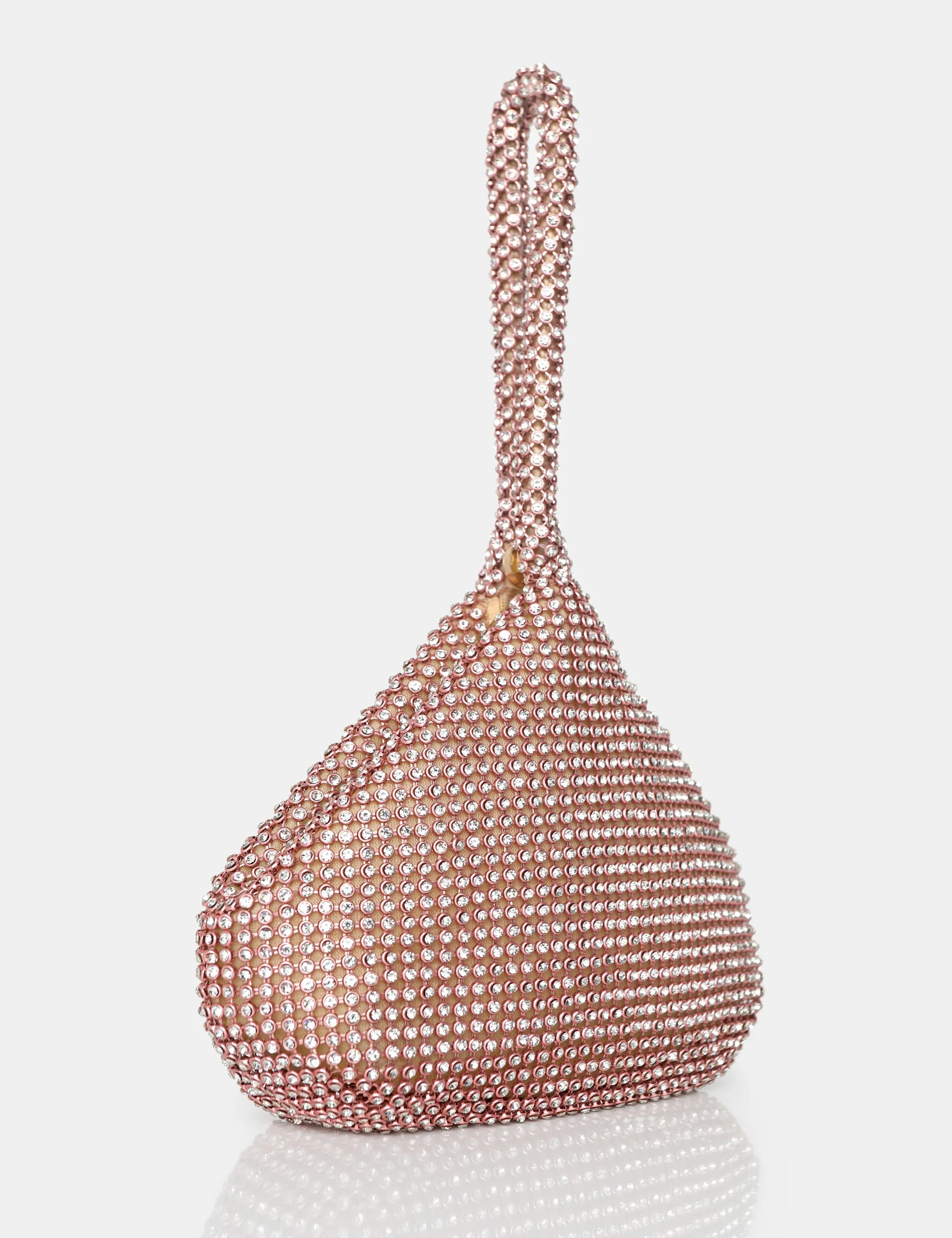 The Lavender Champagne Diamante Mini Pouch Party Bag sold by Public Desire product image thumbnail 2