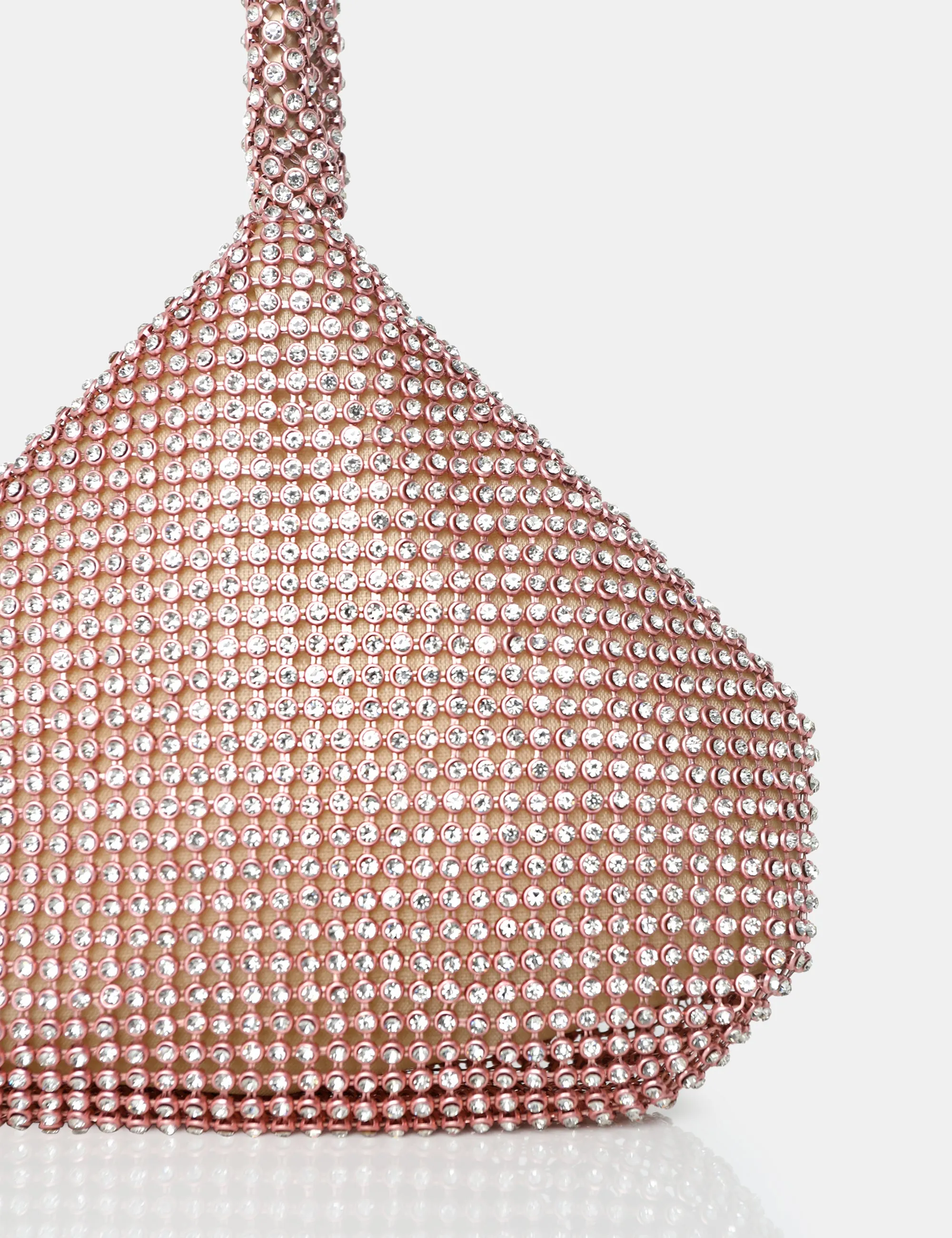 The Lavender Champagne Diamante Mini Pouch Party Bag sold by Public Desire product image thumbnail 3