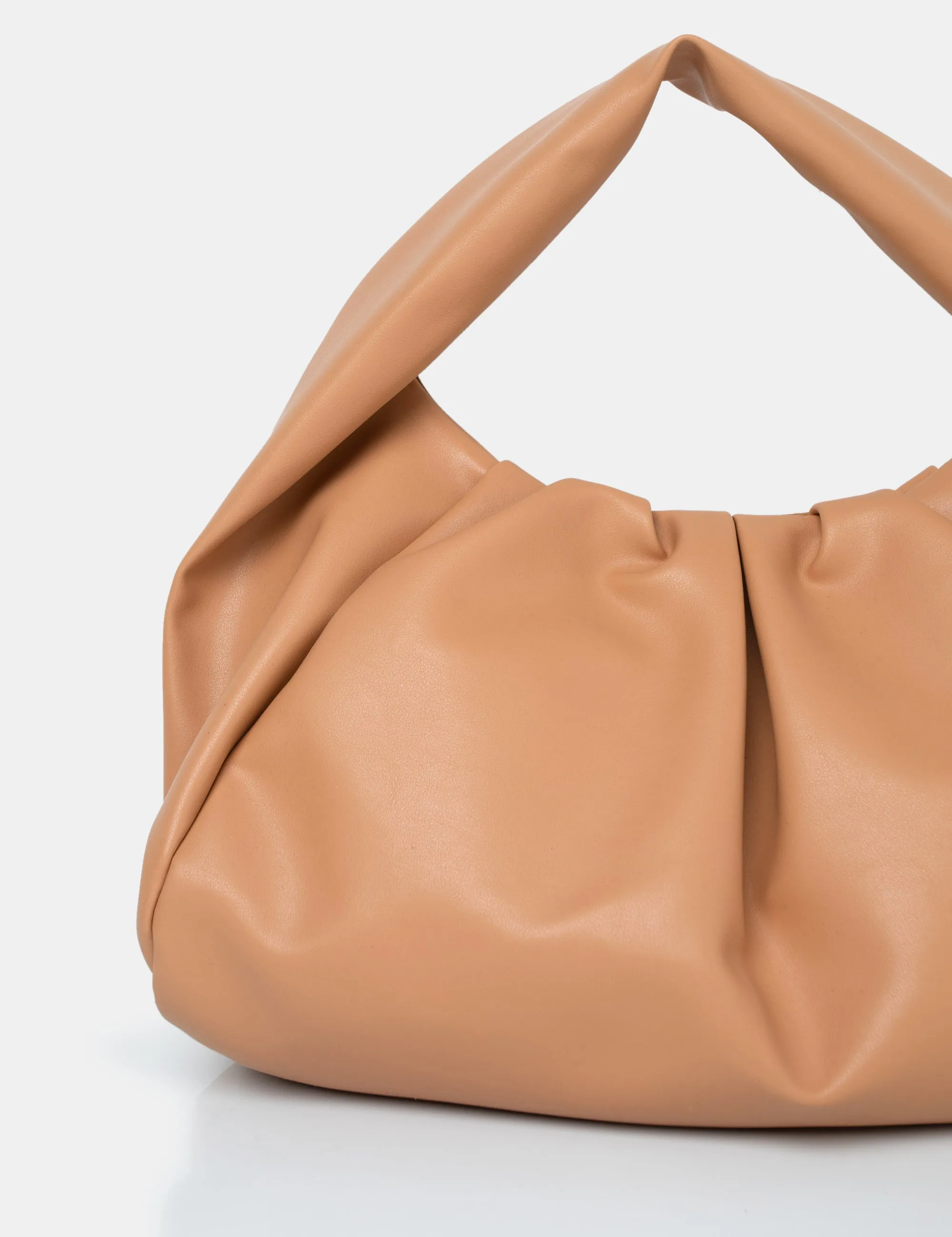 The Jace Slouched Tan Oversized Shoulder Bag sold by Public Desire product image thumbnail 2