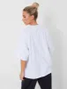 Kaiia Studio Oversized T-shirt White sold by Public Desire