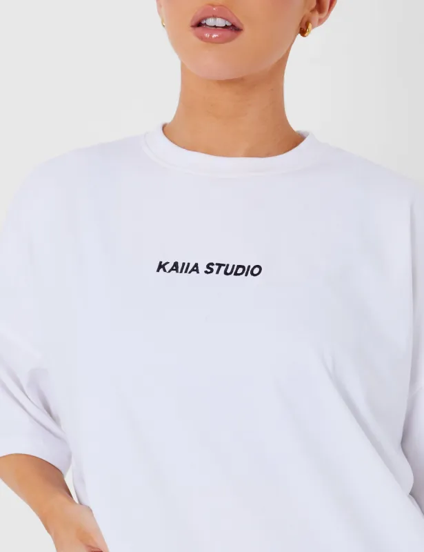 New York Oversized Sweatshirt Chocolate sold by Public Desire