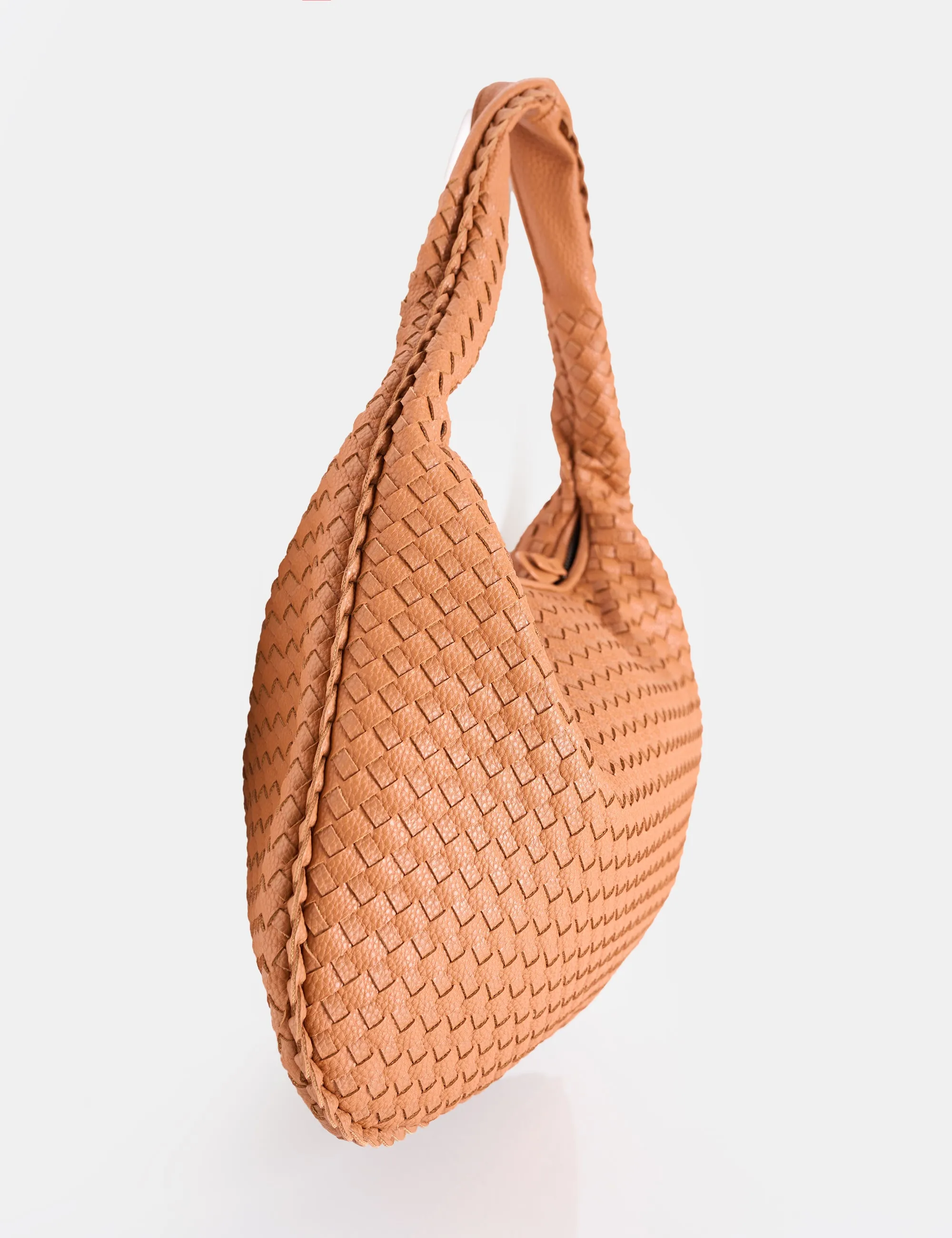 The Bailey Tan Woven Medium Bag sold by Public Desire product image thumbnail 2