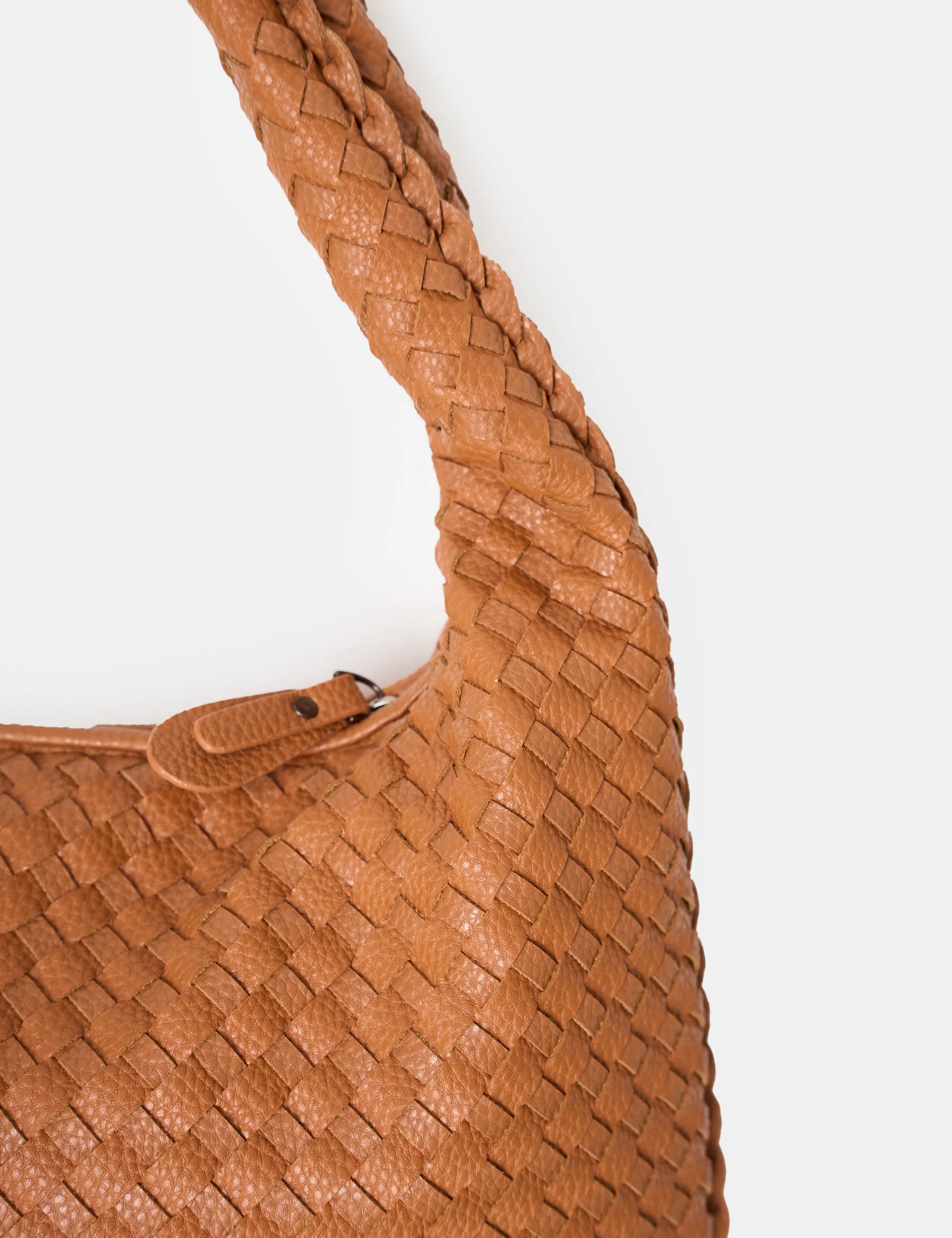 The Bailey Tan Woven Medium Bag sold by Public Desire product image thumbnail 3