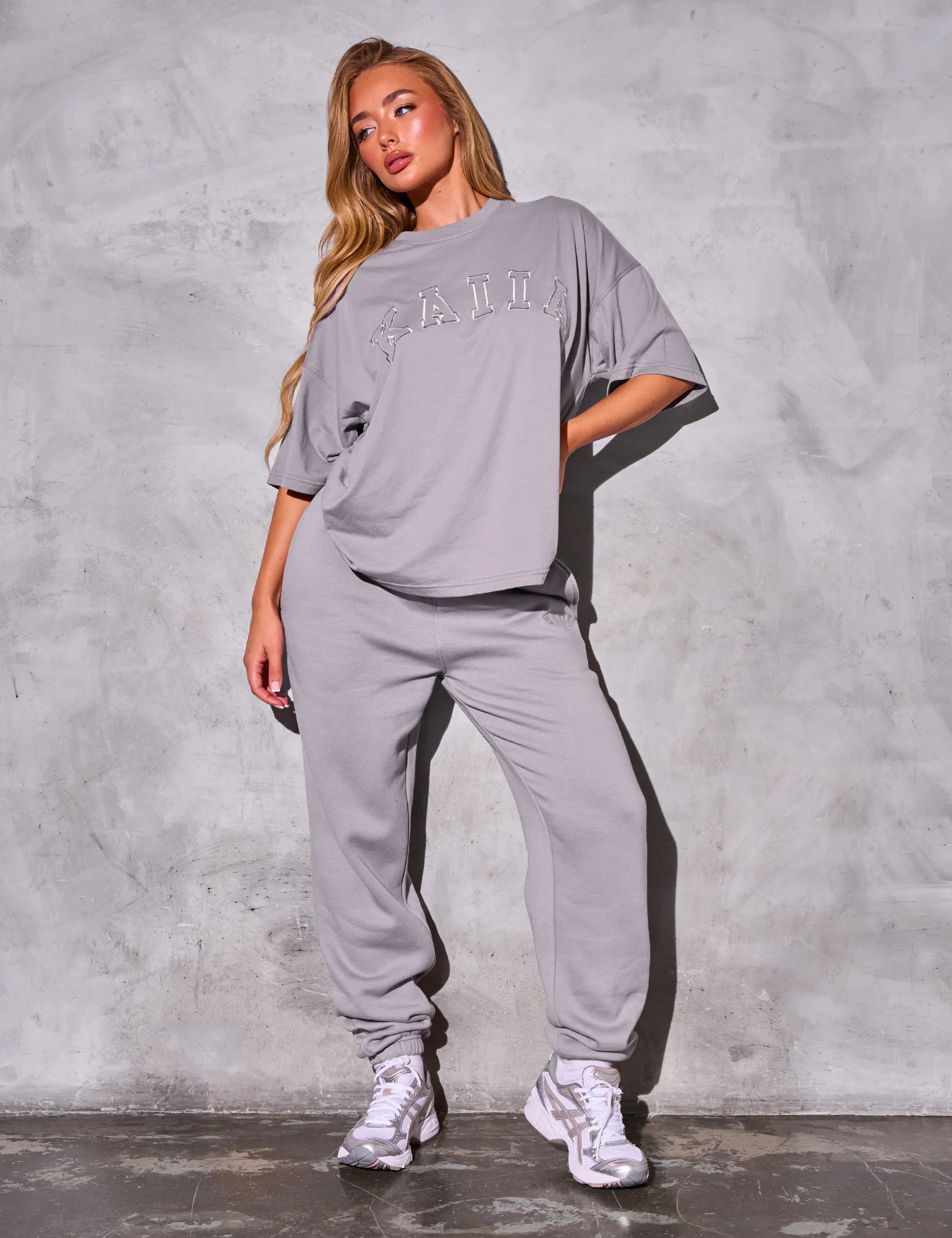 Kaiia Oversized T-Shirt Dove Grey sold by Public Desire product image thumbnail 4