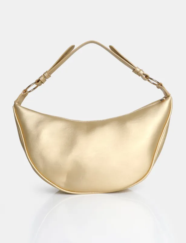 The Saint Gold Moon Shoulder Bag sold by Public Desire