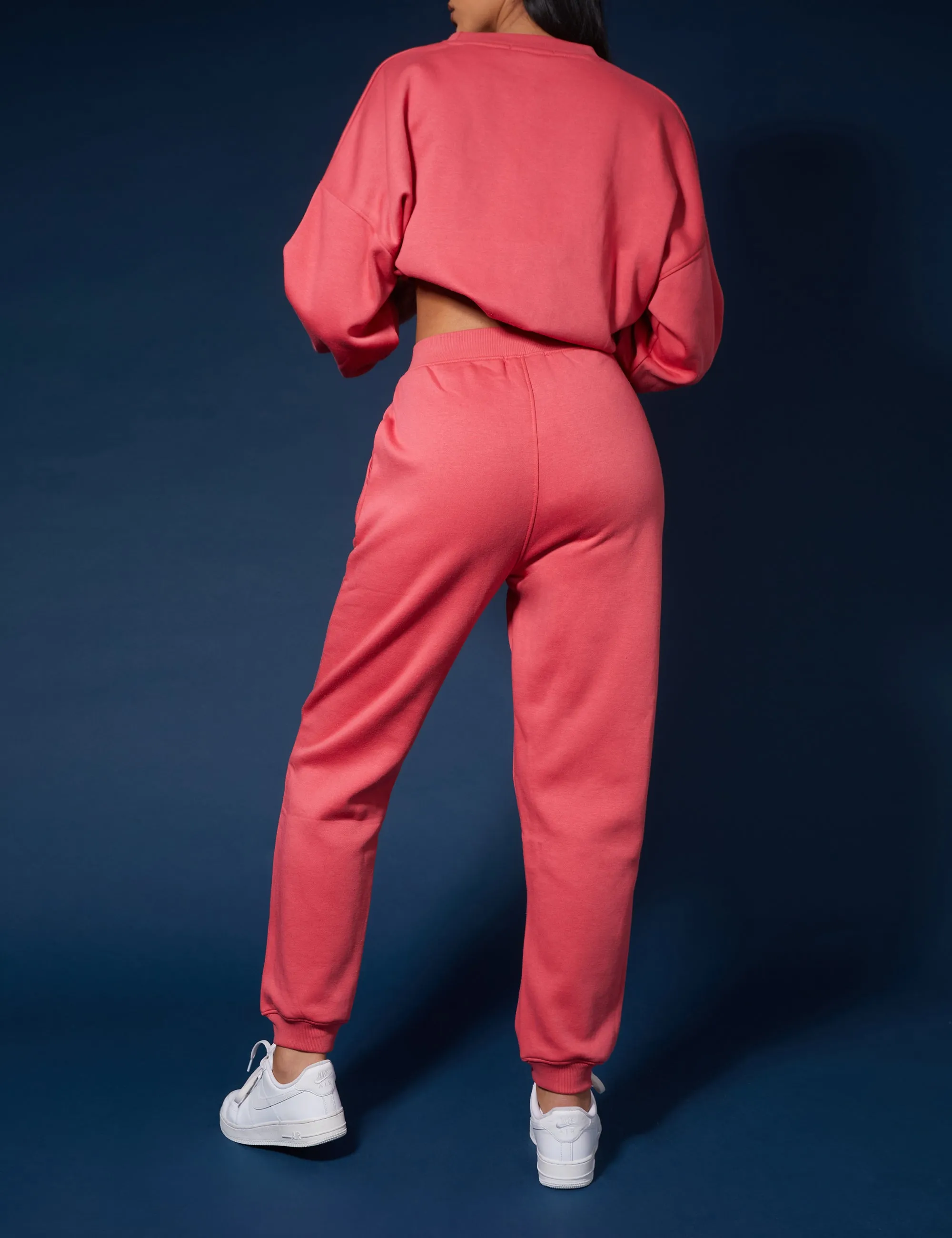 Tonal Embroidery Joggers Coral sold by Public Desire product image thumbnail 4