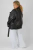 Curve Pu Oversized Biker Jacket sold by Public Desire