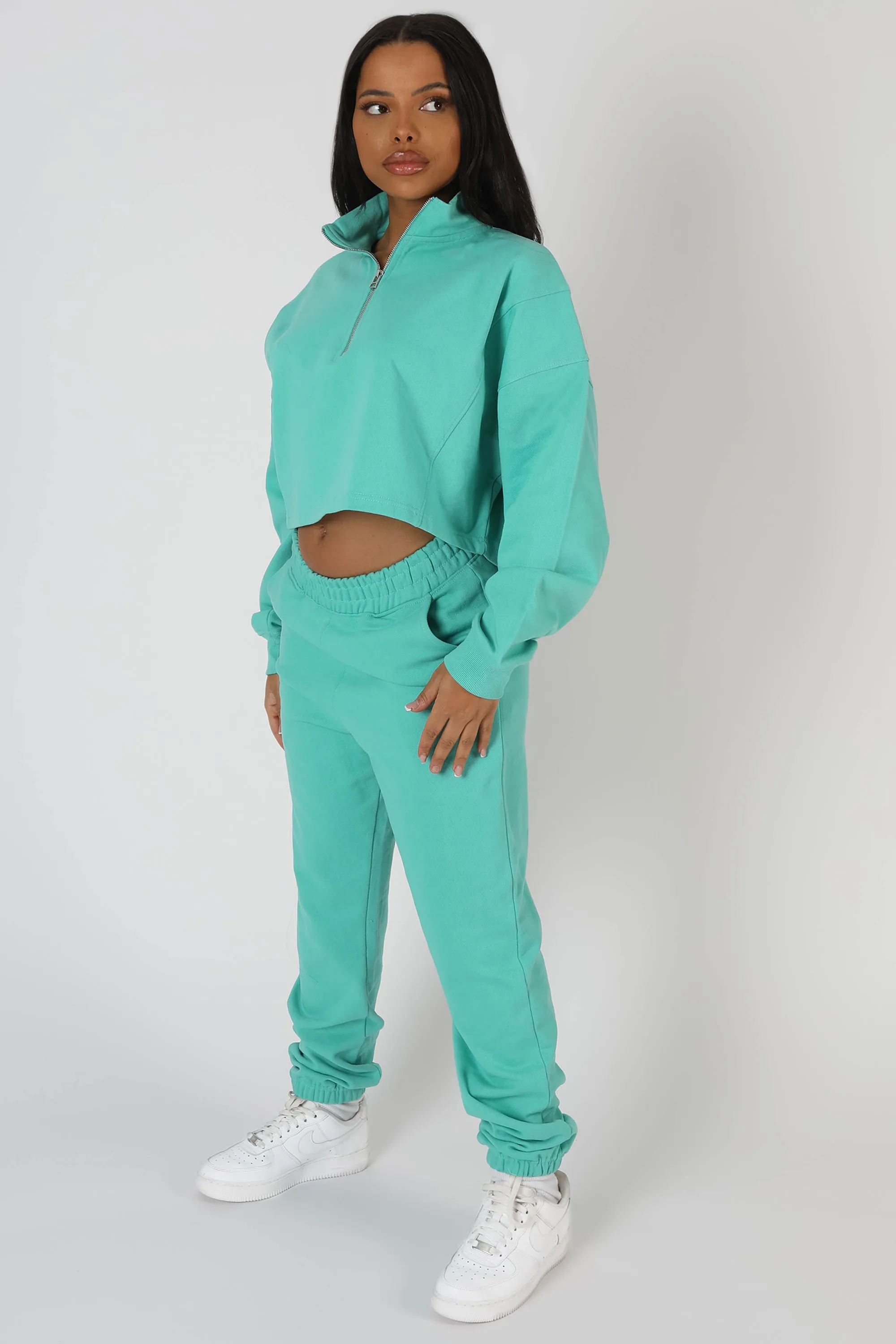 90'S Oversized Joggers Peppermint sold by Public Desire product image thumbnail 4