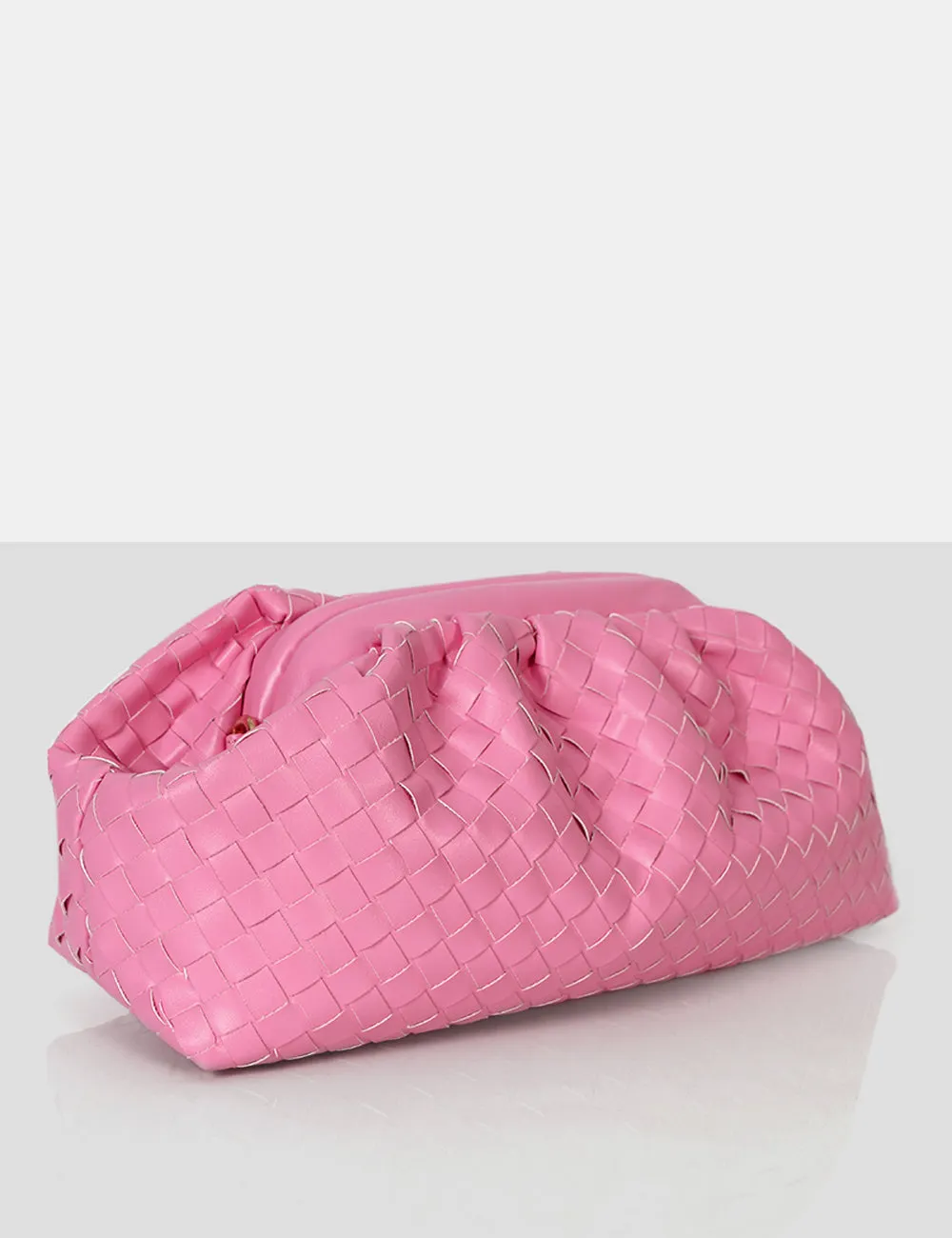 Project Pink Weave Clutch Bag sold by Public Desire product image thumbnail 3