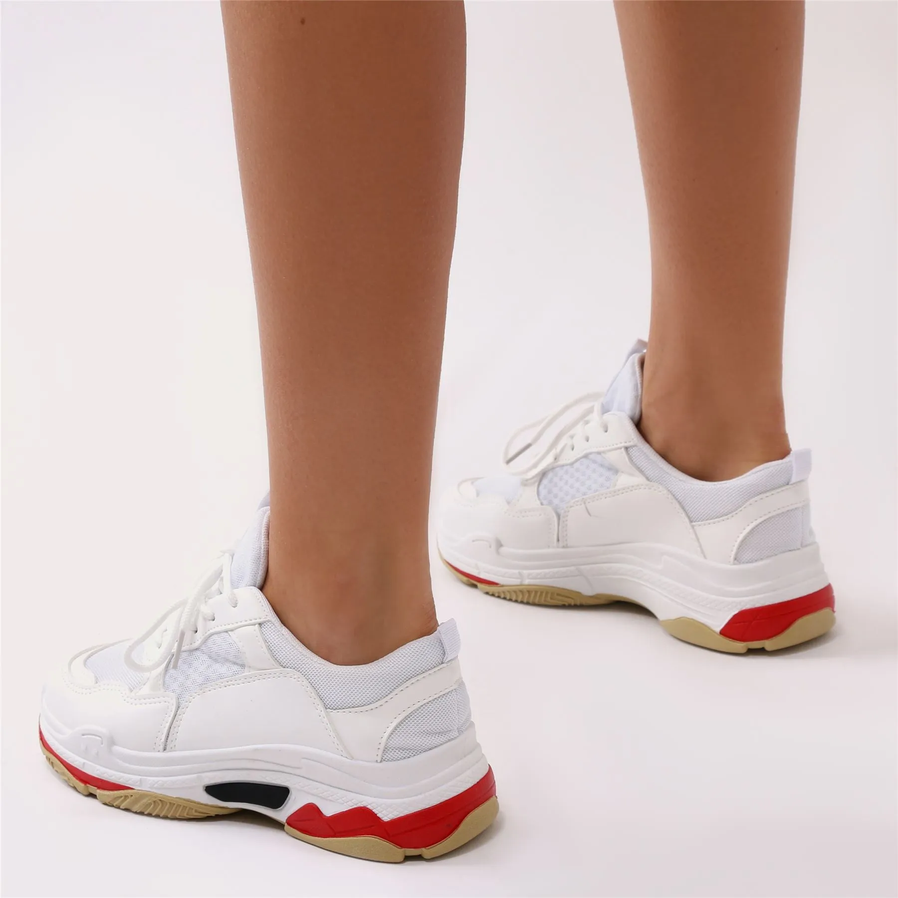 Revival Chunky Trainers in White sold by Public Desire product image thumbnail 5