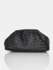 Project Black Weave Clutch Bag sold by Public Desire
