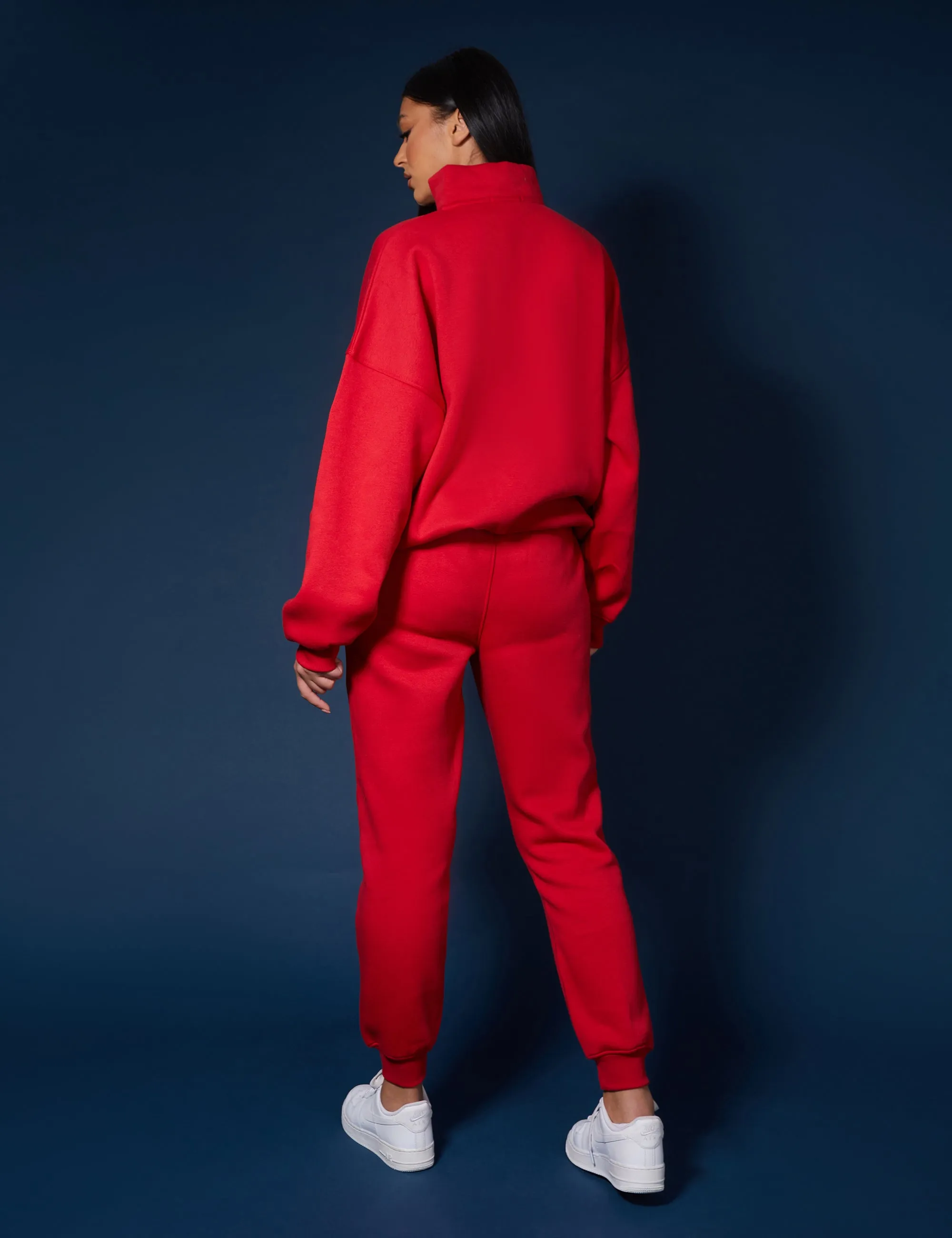 Seam Front 90S Joggers Red sold by Public Desire product image thumbnail 2