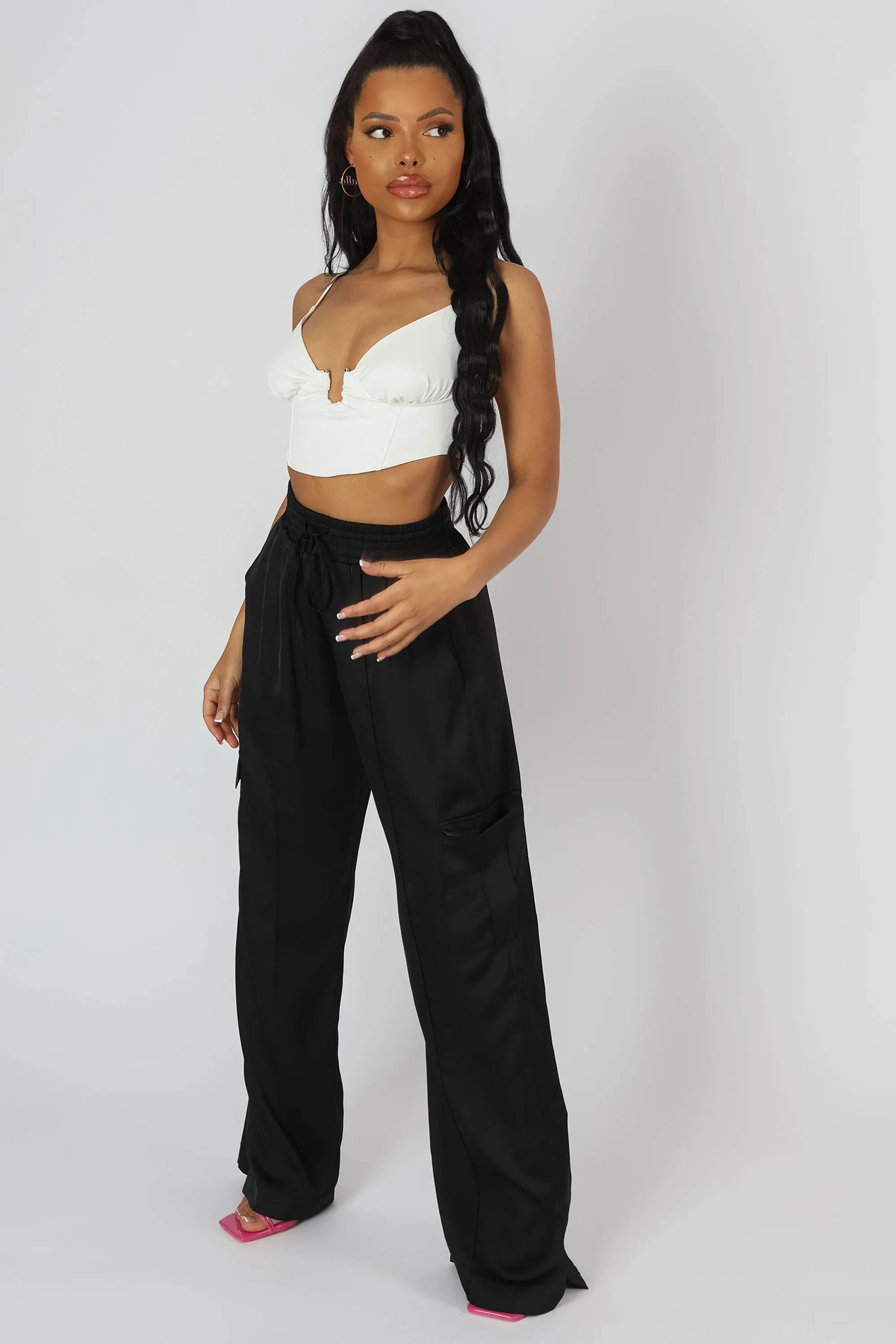 U Trim Corset Bralet Ivory sold by Public Desire product image thumbnail 3