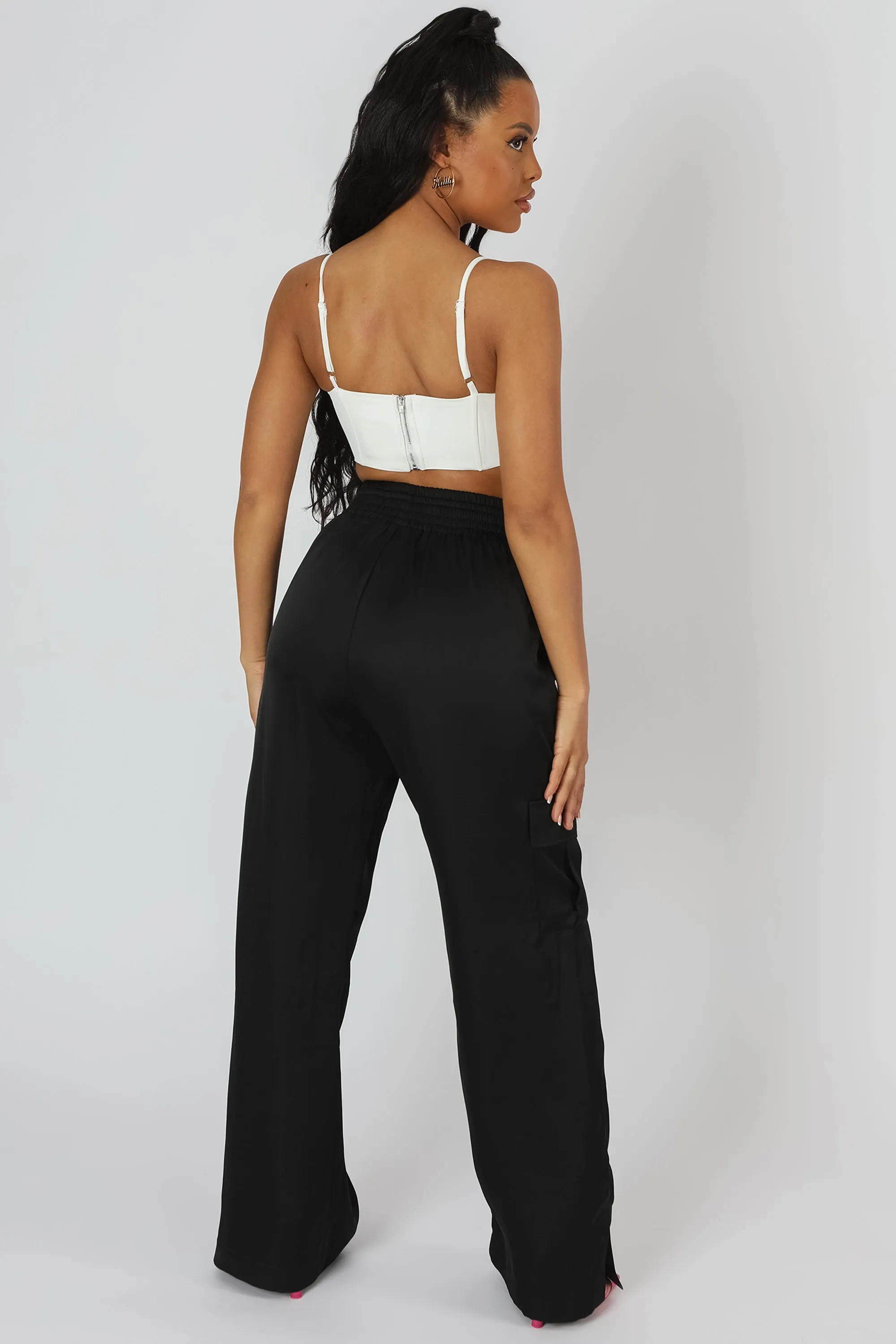 U Trim Corset Bralet Ivory sold by Public Desire product image thumbnail 4