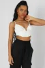 U Trim Corset Bralet Ivory sold by Public Desire
