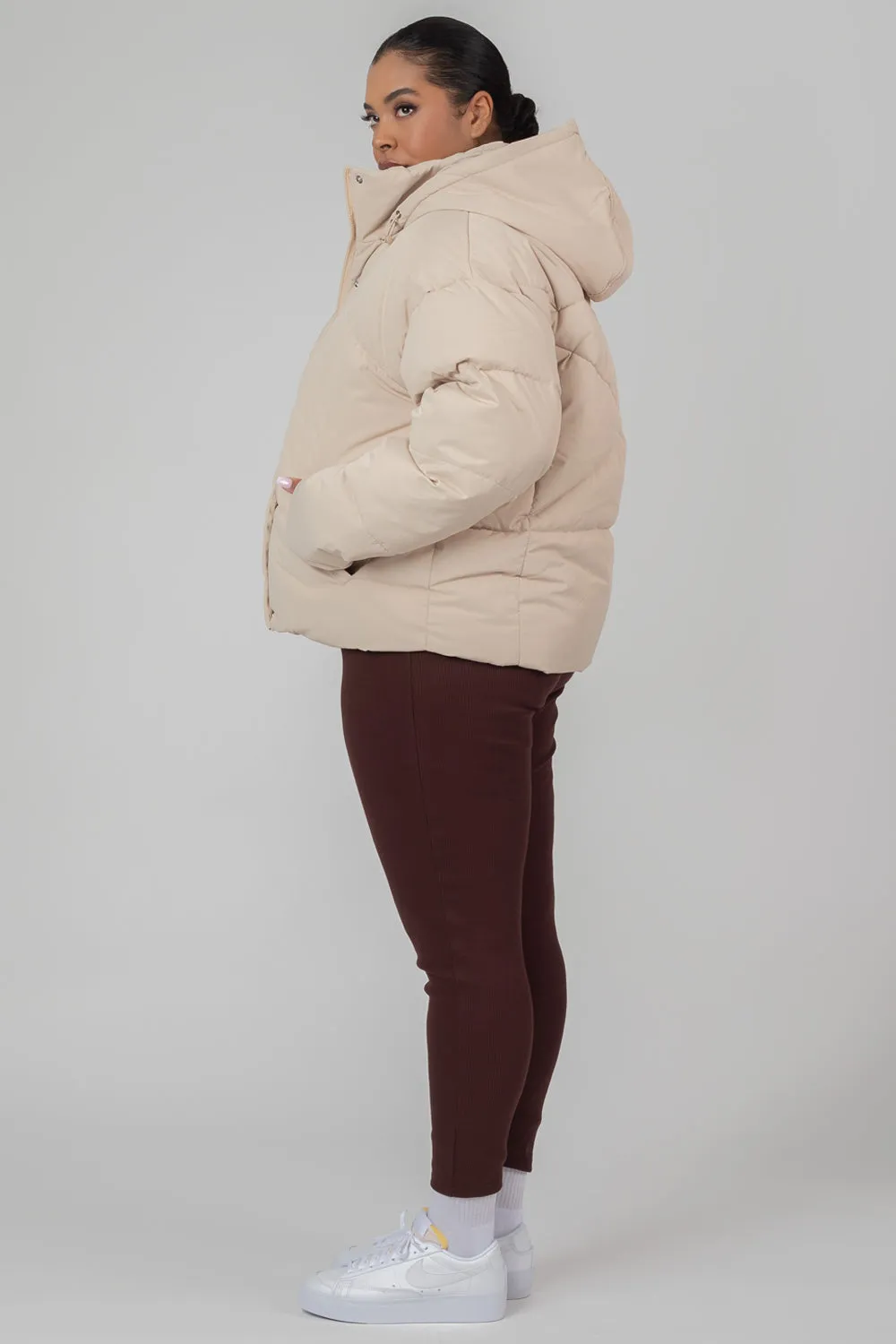 Curve Ultimate Puffer Stone sold by Public Desire product image thumbnail 3